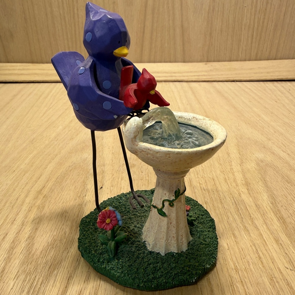 Russ Berrie Tweet Along with Me “Refreshing Moments” Bird Figurine #13061